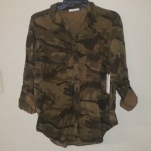 Dex Camouflage Button Up Shirt